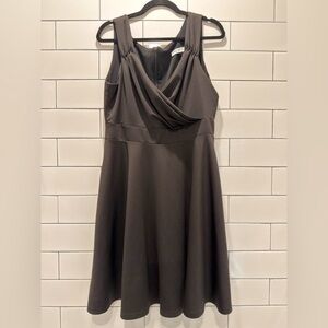 Grace Karin Midi Black Sleeveless Dress - XL